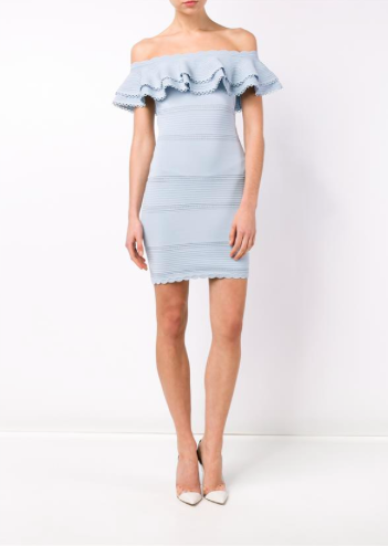 Off-Shoulder Mini Dress