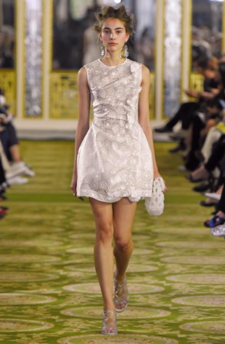 Bonded Lace Sleeveless Dress